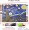 Full Drill 5D Diamond Painting 20×16 Inch – Starry Night Paint by Number Gem Art Kit for Home Wall Decor